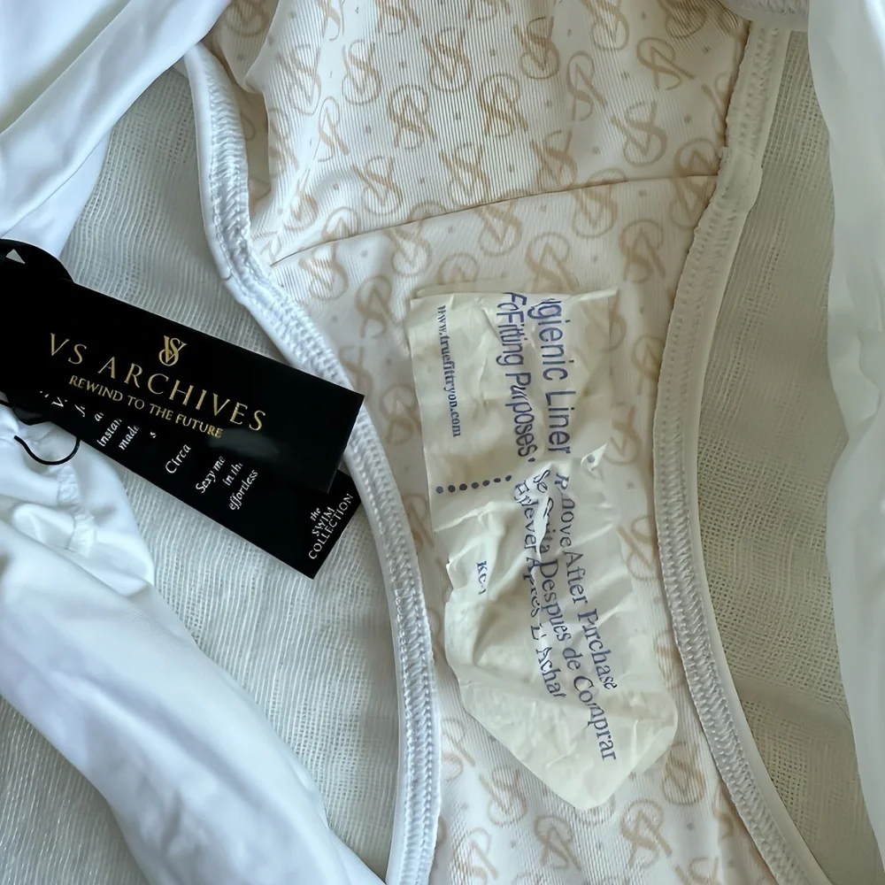 Victoria's Secret White Bikini Bottom
